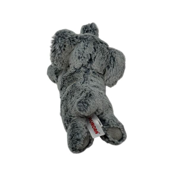 Aurora Gray Elephant Plush Stuffed Animal Soft Mini Toy Beanbag Pellets Cute - Picture 5 of 10